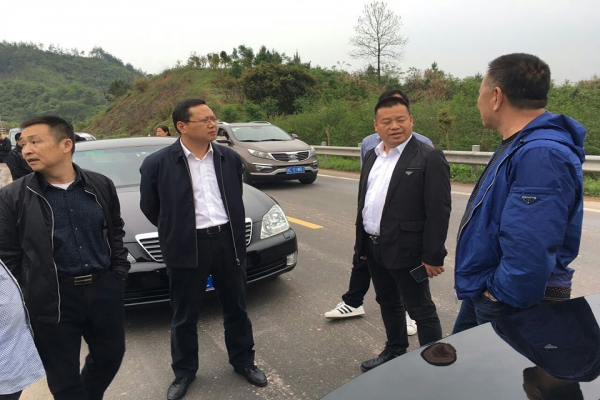 4.14蓮都區(qū)領(lǐng)導赴現(xiàn)場調(diào)研，關(guān)心支持公司發(fā)展后勁